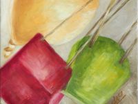 Tableau losange sacs GAYOUX Daniela L30 H30
