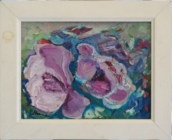 Fleurs mauves modernes BANA Maria L27 H22