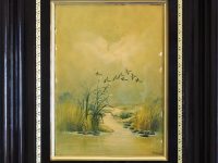 Emaux vol canards sauvages RASCUAL MA L25 H30