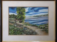 Bord de mer anonyme  L57 H45