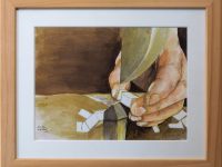 Tableau "main sucre" DOMINIQUE   L34 H28