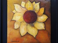 Tableau 1 tournesol CLAIRTEAU Pascal L52 H52