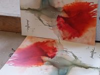 Posters aquarelle coquelicot Marthe  L60 H80
