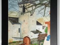 Capdenac le Haut encadré BRYON Isabelle Louise L43 H53